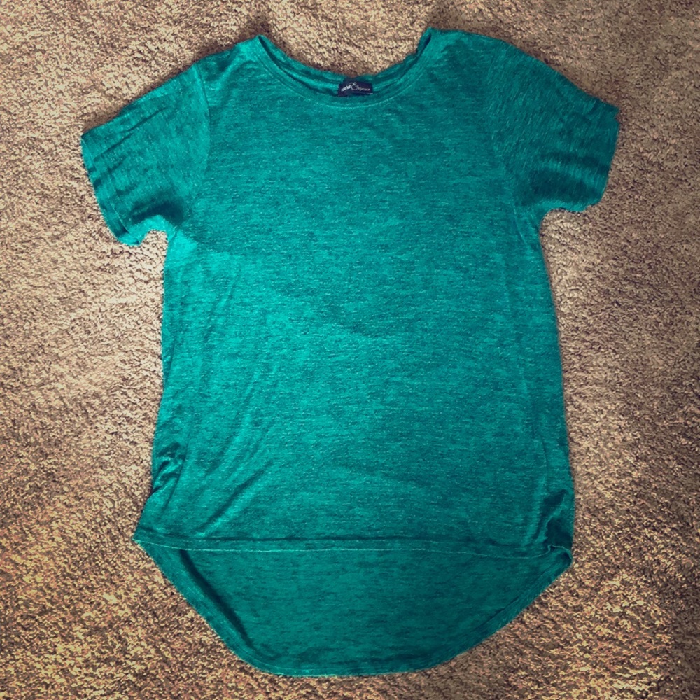 Super soft scoop neck tee